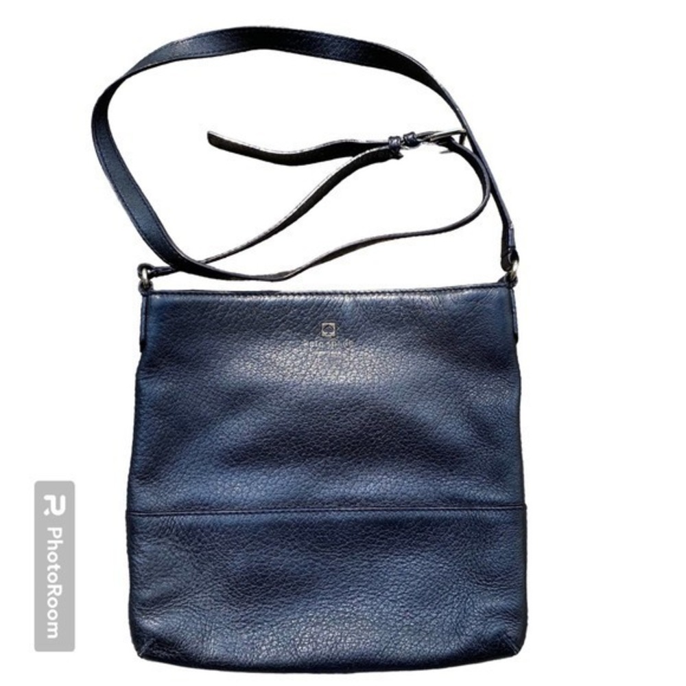 Kate Spade Black Pebbled Leather Crossbody Bag